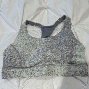 Lululemon Athletica Speckled Gray Sports Bra